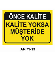 İŞ GÜVENLİĞİ UYARI LEVHASI 1 ADET PVC 21 X 29CM