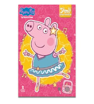 Peppa Pig-Simli Çıkartmalı Boyama Kitabı