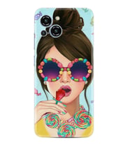 Reeder S23 Max Pro Kılıf Resimli Desenli Baskılı Silikon Sugar and Woman 1418