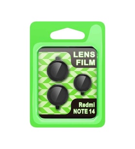 Xiaomi Note 14 5g Raze Metal Kamera Lens - Siyah