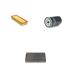 Bosch Filtre Bakım Seti Seat Cordoba 1.6 Benzinli 101 Beygir 2000-2002 Hava + Yağ f. + Polen Filtre Sardes
