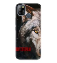 INFINIX Smart 4 5 6 Zero 8 S5 Pro Kılıf Desemli Silikon Wolf Eyes 1758