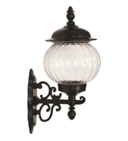 AVONNI BAP-68187-M3 Siyah Boyalı Dış Mekan Aydınlatma E27 ABS Akrilik Cam 27x23cm