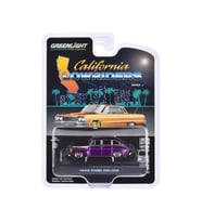 Greenlight California Lowriders 1946 FORD DELUXE 1/64 Model Araba (Mor)