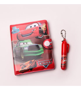 Disney Şimşek Mcqueen Mini Deftr  Kalem Set