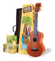 Mahalo MJ2TBRK Java Series Concert Ukulele Seti (Trans. Brown)