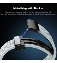 Xiaomi ile Uyumlu Mi Band 10/9/8 için Nefes Alabilen Silikon Air Loop Smart Band10 Kordon Manyetik Toka Mekanizmalı Deformasyona Dayanıklı Yumuşak Mi Band 10 Kordonu