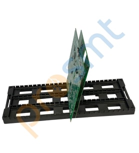 PCB Taşıma Rafı 25 Slot 436x160x32 mm ESD Antistatik PCB Tutucu