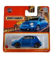 Matchbox 2019 Fiat 500 Turbo - Mavi (1/64) HFP29