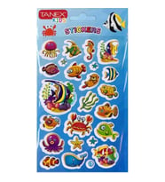 TANEX KIDS TNX-261166 3D PUFFY - KABARTMALI DENİZ CANLILARI SERİSİ - 1 ADET