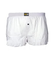 Mode XL Büyük Beden Erkek Boxer Suprem Düğmeli 6351 Beyaz