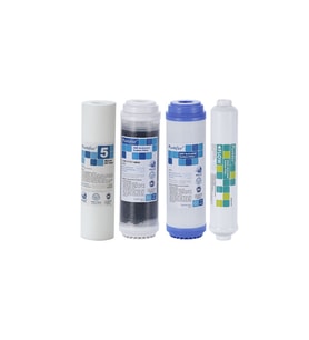 Aquames - Açık Kasa Su Arıtma Cihazları Purefer 4'lü Filtre Seti NSF sertifikalı