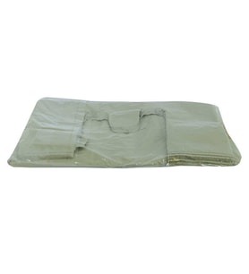 Battal Boy Atlet Geri Dönüşüm Granül Çanta Poşet 65X35 Cm Kalın Gri 1000 Gr 1 Pa