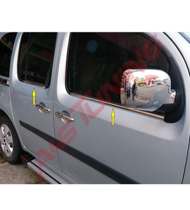 Mercedes Citan Cam Çitası 2008 Ve Üzeri Paslanmaz Çelik 4 prç