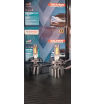 H4 VRPRO SİLVER XENON 6000K-6500K XENON SAF BEYAZ IŞIK LED ZENON 18000LÜMEN 60W GARANTİLİ ÜRÜN 12-24V