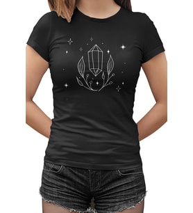 Moon Stone Siyah Kadın Tshirt