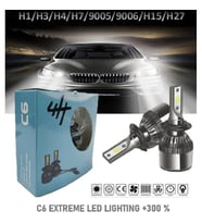 H3 Led Xenon Far Ampulu Şimşek etkili 8000 Lümen 6500 Kelvin