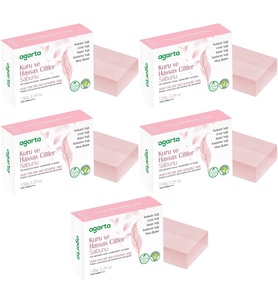 Agarta El Yapımı Doğal Sabun 150GR Kuru ve Hassas Ciltler (5 Li Set)