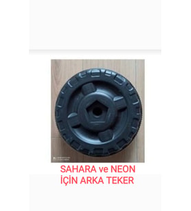 DOLU Akülü 12 Volt 8086 SAHARA ve 8085 NEON Jeep Modelleri İçin ARKA Teker ( 1Adet)