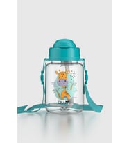 Renga Dore Desenli 330 ml Pipetli Tritan Bebek Suluk 912123 Pembe