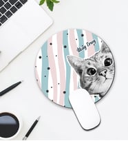 Kişiye Özel Kedi Tasarımlı Mouse Pad 133