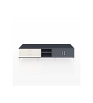 Hyperion TV Ünitesi 2 Raflı 2 Çekmeceli 2 Kapaklı 220x44x51 Antrasit-Antrasit/Aytaşı