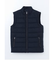 LCW Vision Lacivert Slim Fit Dik Yaka Erkek Şişme Yelek