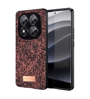 Onegif Xiaomi Redmi Note 14 Pro 5g Bright Simli Kapak - Derin Mor