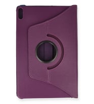 Pad X9 11.5 Kılıf 360 Tablet Deri Kılıf - Mürdüm Arka Kapak Lacivert