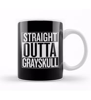 Straight Outta Hill Valley Back to The Future White Kupa Bardak Porselen