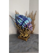Mercanlı İstiridye ( Deniz Kabuğu ) Polyester Dekoratif Obje & Biblo