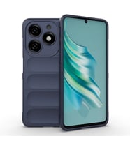 Tecno Spark 20 Kılıf Esnek TPU Oyuklu Arka Yüzey Tasarımlı Zore Etnik Silikon Kapak