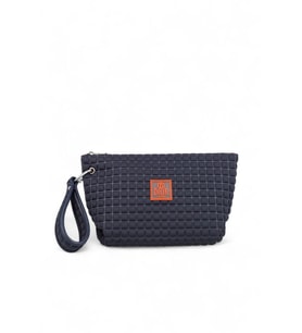 Bilik Deri Scuba Koyu Gri Kadın Portföy & Clutch Çanta YELİZ