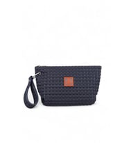 Bilik Deri Scuba Koyu Gri Kadın Portföy & Clutch Çanta YELİZ