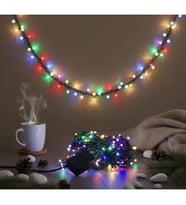 LED Damla Uçlu RGB Dekoratif Işık 10 Metre 100