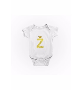 Z Zarfi Baskılı Bebek Zıbını