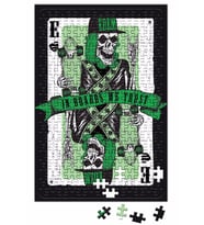 Playing Card Skull Puzzle 240 Parça Yapboz