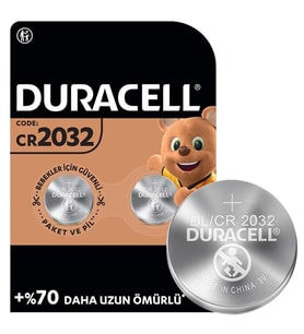 Duracell CR2032 2'li Lityum Pil