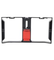 ayex AX-PC3 Telefon Cage Rig  Çoklu Hot Shoe ve 1/4” Bağlantılı Video & Fotoğraf Kafesi (Siyah)