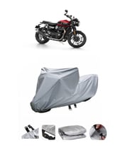 Triumph Speed Twin  Gri Motosiklet Brandası ARKA ÇANTA UYUMLU DEĞİLDİR
