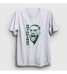 Presmono Unisex Beyaz Notorious V2 Ufc Conor McGregor T-Shirt 312263tt