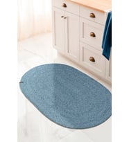 Koza Home Cesta El Yapımı Örgü Turkuaz Kilim 80x120 4005
