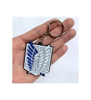 Anime Attack On Titan - Wings Of Freedom Yeni Çift Taraflı Silikon Anahtarlık (Çok Renkli)