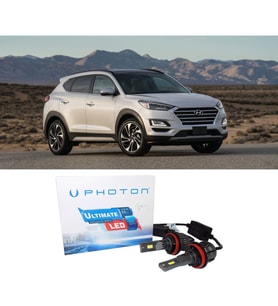 Hyundai Tucson Led Xenon Sis Far Ampulü H8 Ultimate 9500 Lumens Yeni Seri Beyaz 2018+