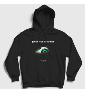 Presmono Unisex Siyah Parabola Tool Kapüşonlu Sweatshirt 178330tt
