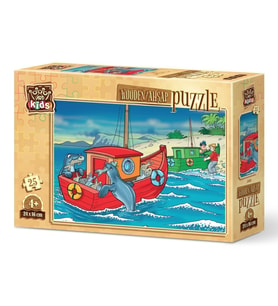 Art Kids Mutlu Fok Balıkları 25 Parça Ahşap Puzzle