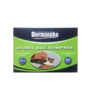 Dermateks Steril Spanç Gaz Kompres 7,5 x 7,5 100 Adet