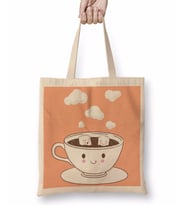 Coffe Smile Bez Çanta Uzun Saplı