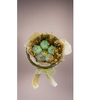 MİNT BLOOM BOUQUET DEKORATİF MUM (Ihlamur)
