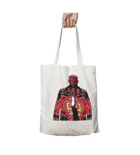 Star Wars Darth Maul iki Tarafı Kalıcı Baskılı Yıkanabilir Çanta